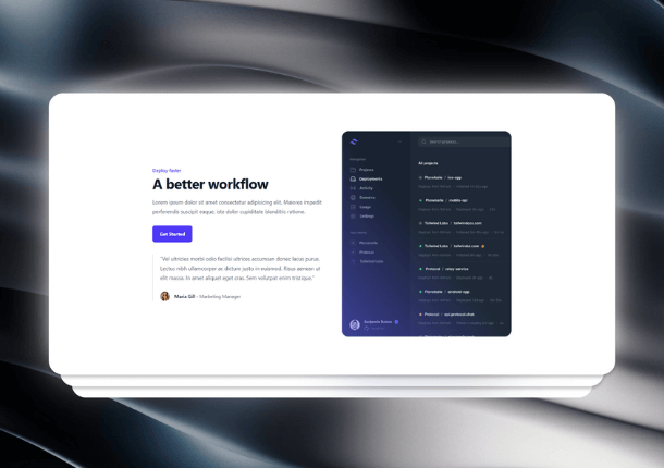 Feature Section in Tailwind CSS